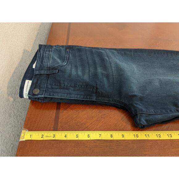 Social Standard by Sanctuary Jeans 8 Nighthawk Black Slim Straight HighRise Crop - Picture 10 of 13